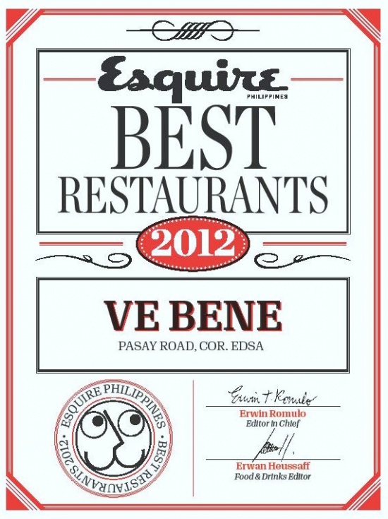 2 esquire award 2012