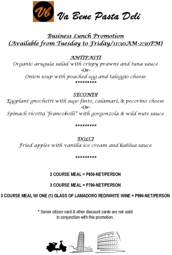 BUSINESS LUNCHAUG72012